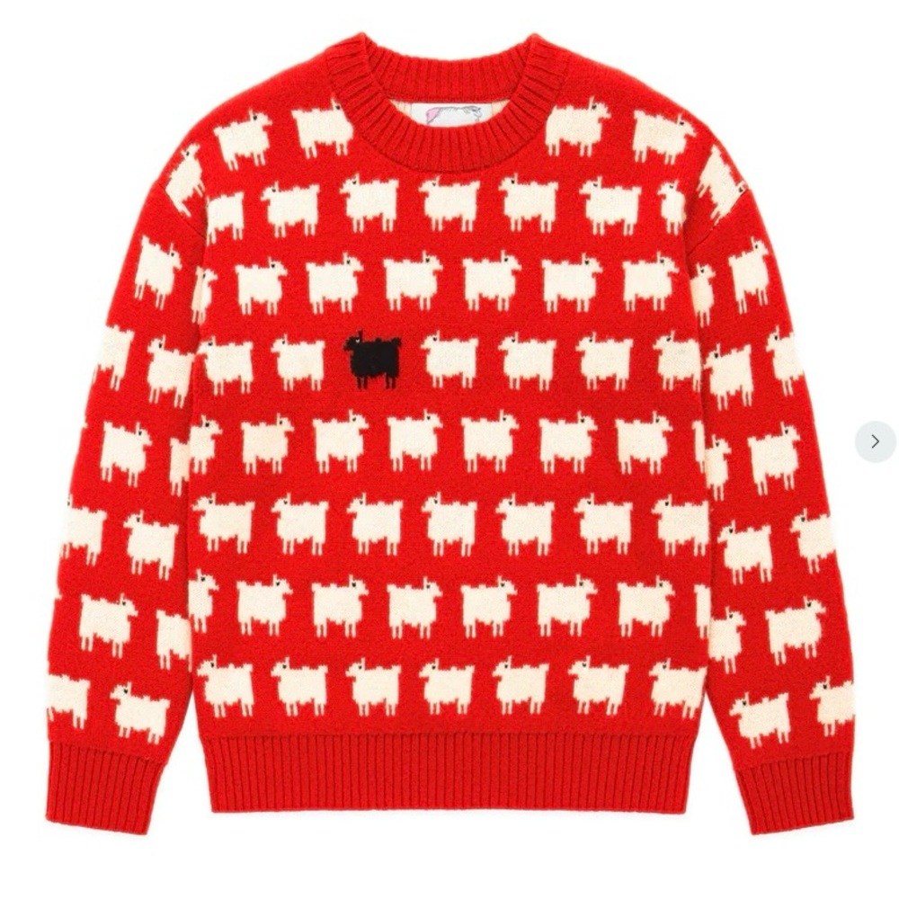 Rowing Blazers Warm and Wonderful Princess Diana Sheep Sweater